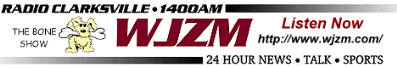 WJZM Radio Clarksville * 1400AM